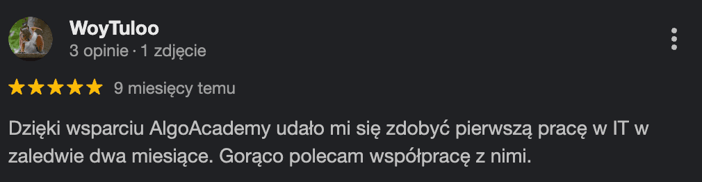 Opinia - WoyTuloo